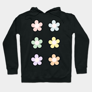 Bib flower softest pastel 2 Hoodie